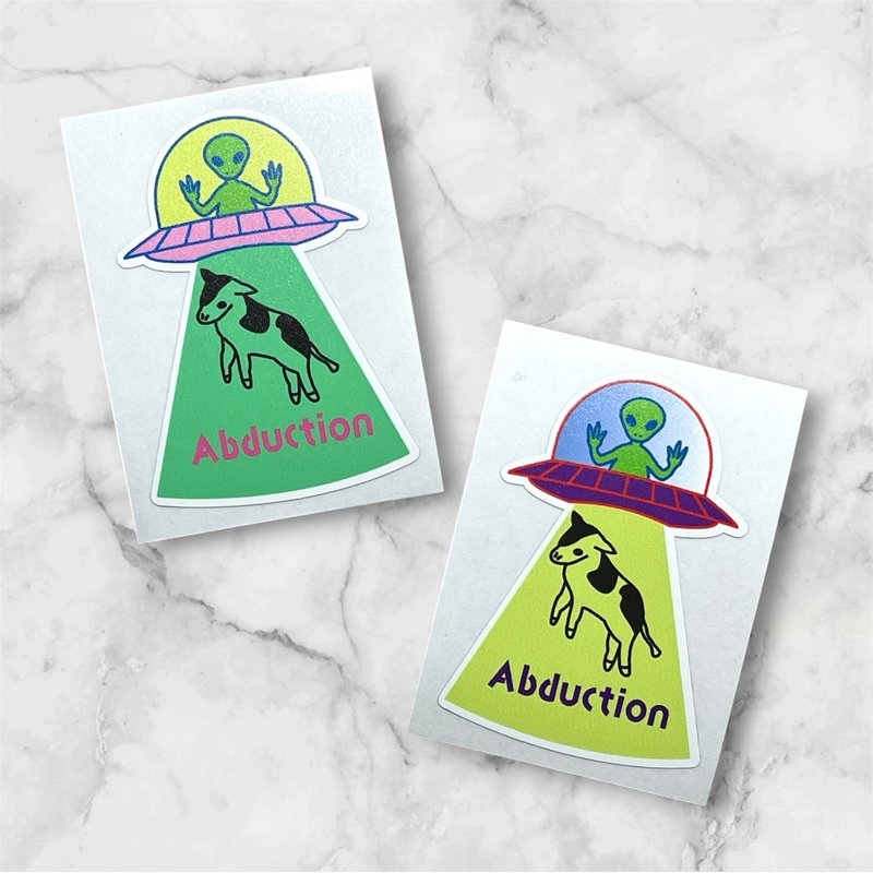 UAP 貼紙 2 張組 - 貼紙 - 塑膠 