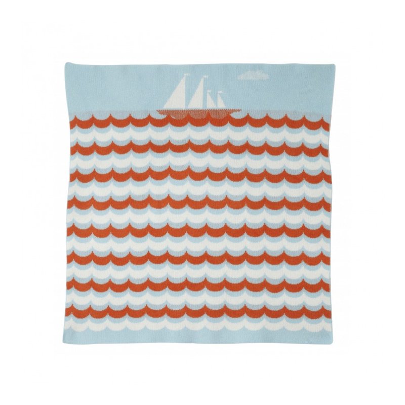 Boat Mini pure wool woven blanket | Donna Wilson - ผ้าห่ม - ขนแกะ หลากหลายสี