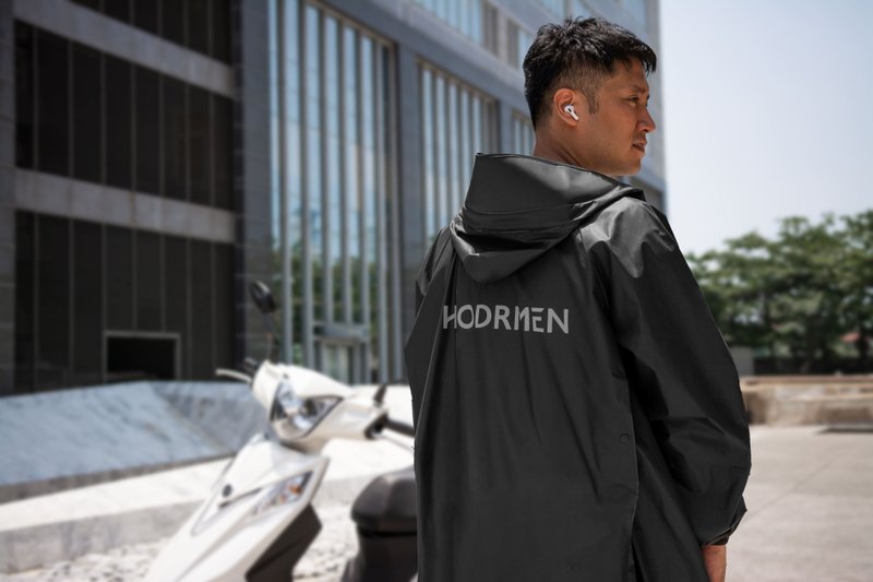 HODRMEN limited edition raincoat - ร่ม - พลาสติก สีดำ