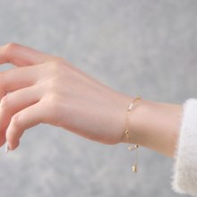 極上の天然ルビーブレスレット │ 気質の愛宝石の王様 14kgf