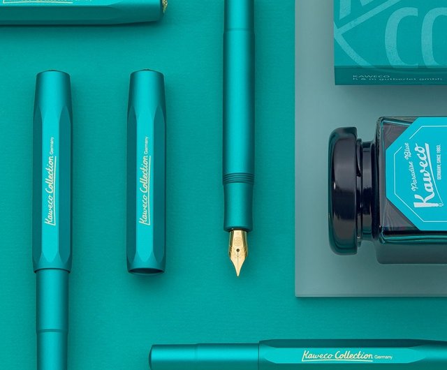 Kaweco Collection カヴェコ コレクション 限定品 万年筆 ALスポーツ イグアナブルー - ショップ カヴェコ台湾 万年筆 -  Pinkoi