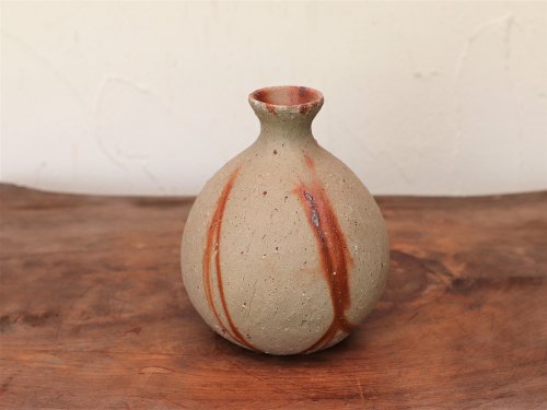 Bizen ware Sake bottle/Hidasuki t-138