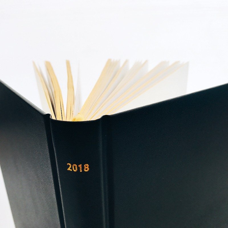 [20% discount] 2018 Professional Diary annual log book - สมุดบันทึก/สมุดปฏิทิน - กระดาษ สีดำ