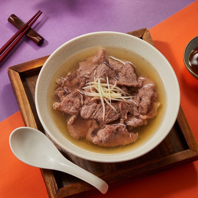 【錦霞樓】經典牛肉湯-450g(固形物80g)/2入X2盒 - 其他 - 其他材質 紅色