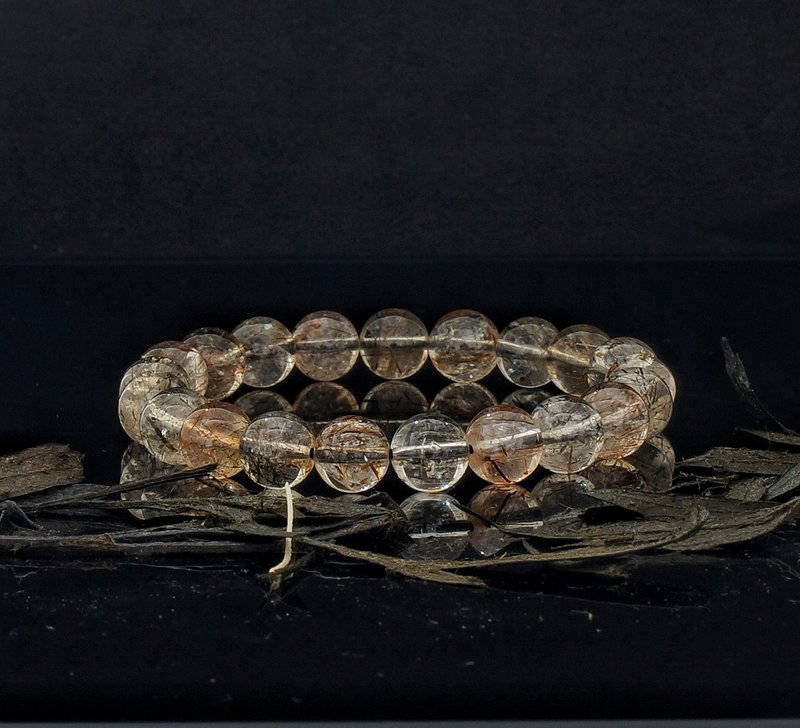 烏金超七 9.2mm 手鍊 ( HKA9010 ) - 手鍊/手環 - 水晶 