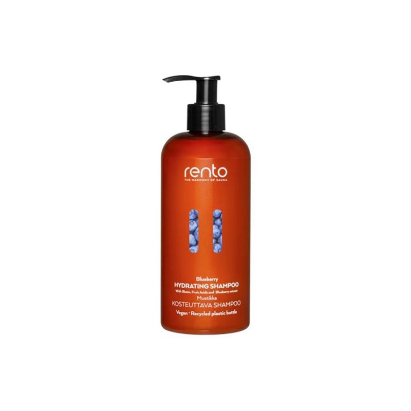 【rento】Moisturizing Shampoo 400ml Blueberry - Shampoos - Concentrate & Extracts 