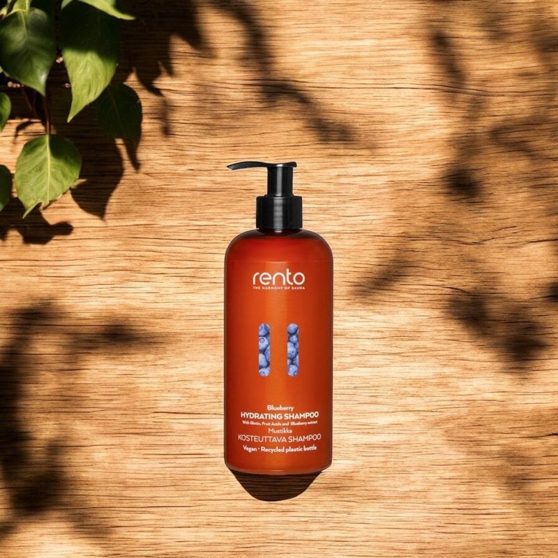 rento 保濕洗髮露 400ml 藍莓 - 洗髮精/餅/皂 - 濃縮/萃取物 