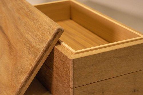 Just Wood 非木不可 【非木不可】雙層收納盒丨可雷雕