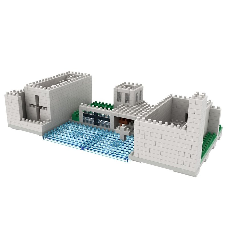 Archbrick Three Churches Brick (Tadao Ando) - Items for Display - Plastic Silver