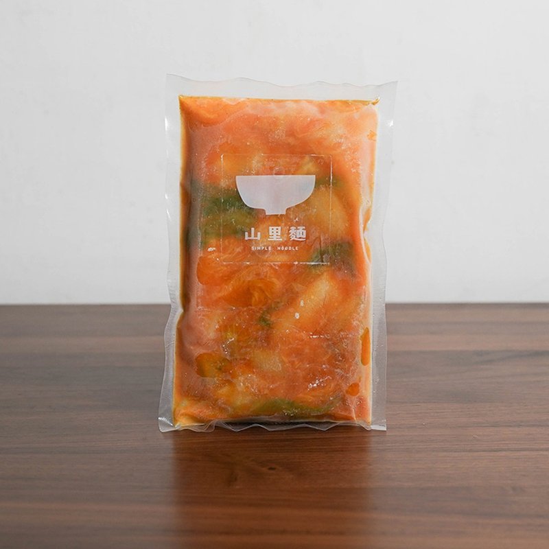 山里麵 | 微酵黃金泡菜| 200g/袋 - 水餃/滷味/熟食 - 新鮮食材 橘色