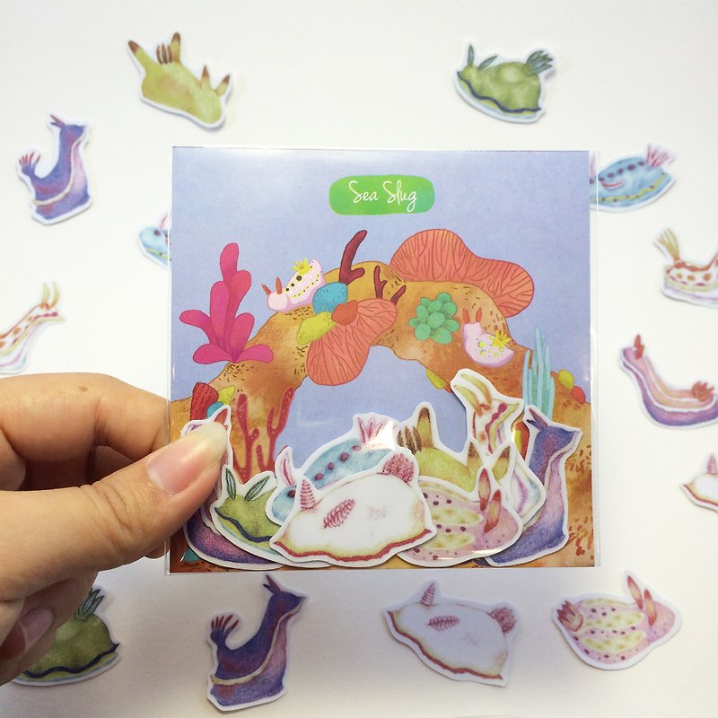 Sea Slug Sticker - Stickers - Paper 