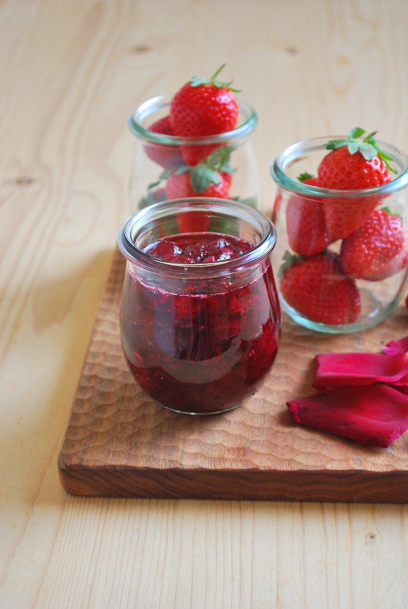 Berry Rose---Seasonal Limited - Jams & Spreads - Fresh Ingredients 