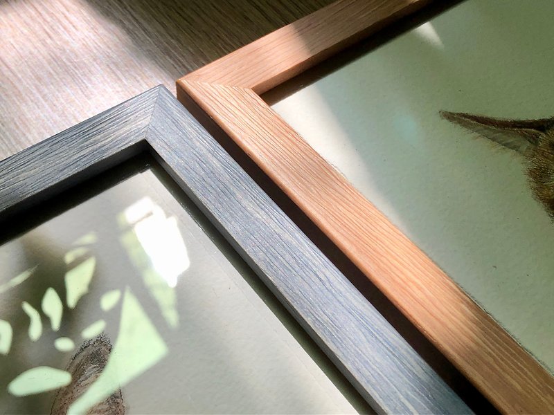 【 加購 】－淺木紋畫框－自選色 - 相框/畫框 - 木頭 多色