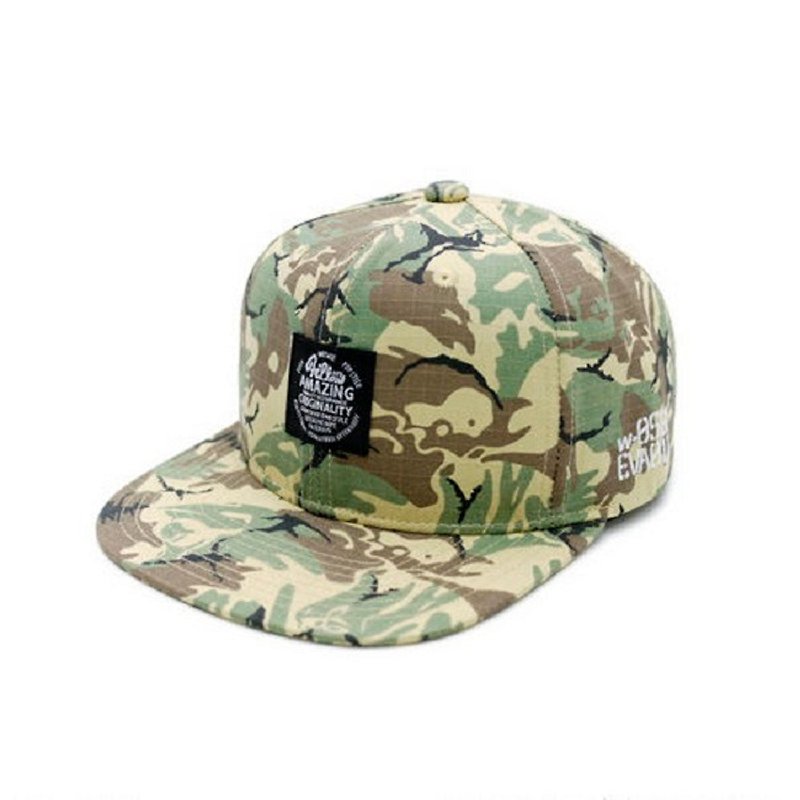 Filter017 X Evangelion EVA Camo Snapback Cap / EVA Camouflage Baseball Cap - Hats & Caps - Cotton & Hemp 