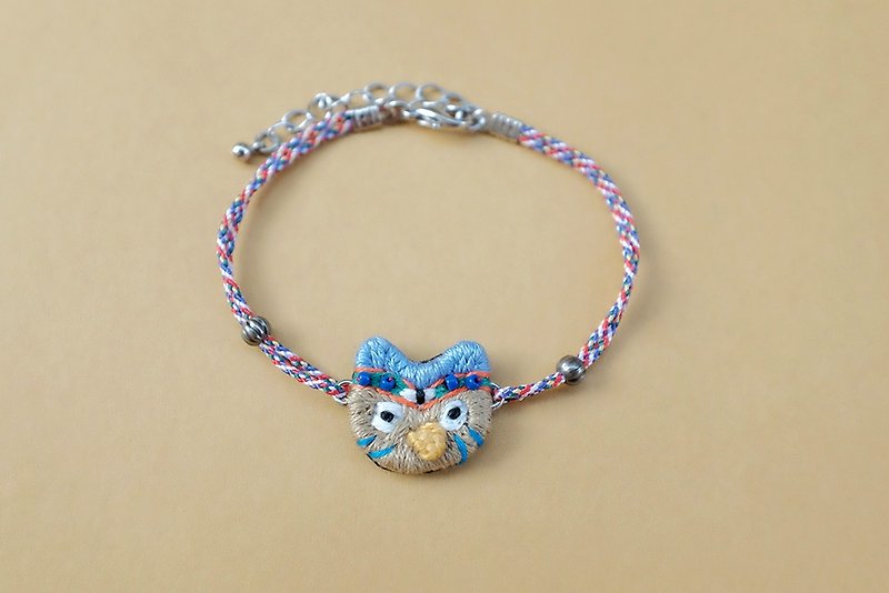 by.dorisliu- Fores Hero - OWL  bracelet - Bracelets - Thread Multicolor