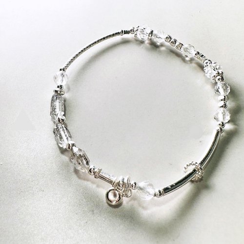 In Hand Jewelry Design 多層次風格-簡約赫基蒙鑽-純銀系手鍊