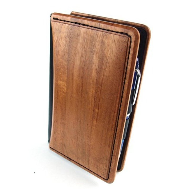 Wood and Leather System Notebook, Bible Size, Type A - สมุดบันทึก/สมุดปฏิทิน - ไม้ 