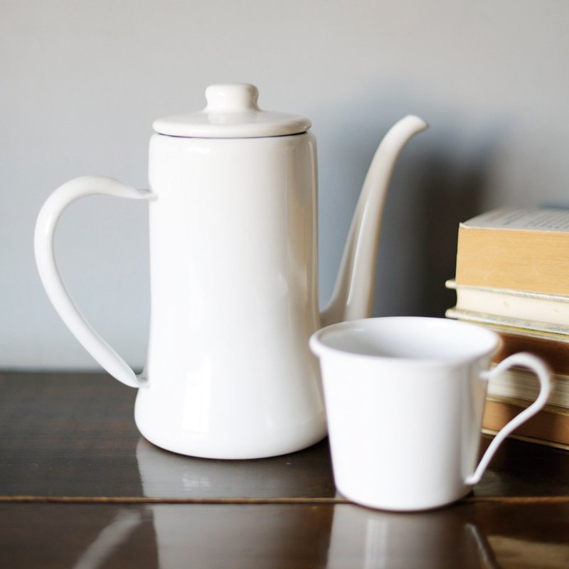 原廠正品 日本月兔印 Slim經典系 日製細口琺瑯手沖壺-1.7L - 咖啡壺/手沖壺 - 琺瑯 多色