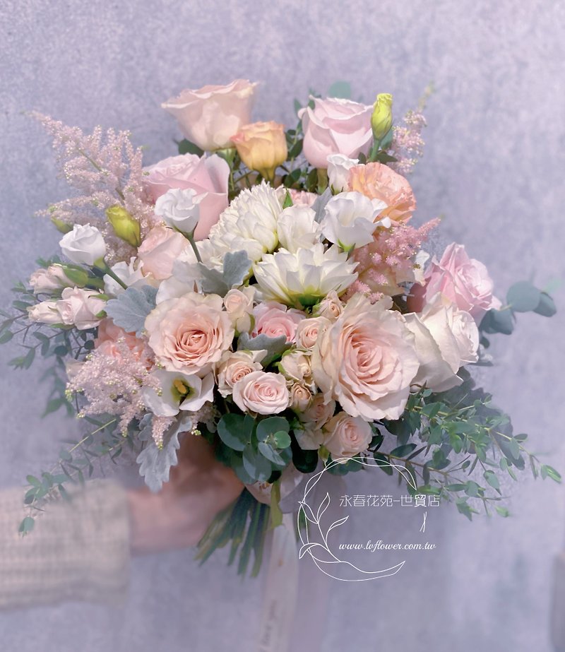 Flowers bridal bouquet customized bouquet Taipei can be picked up by yourself - Dried Flowers & Bouquets - Plants & Flowers 