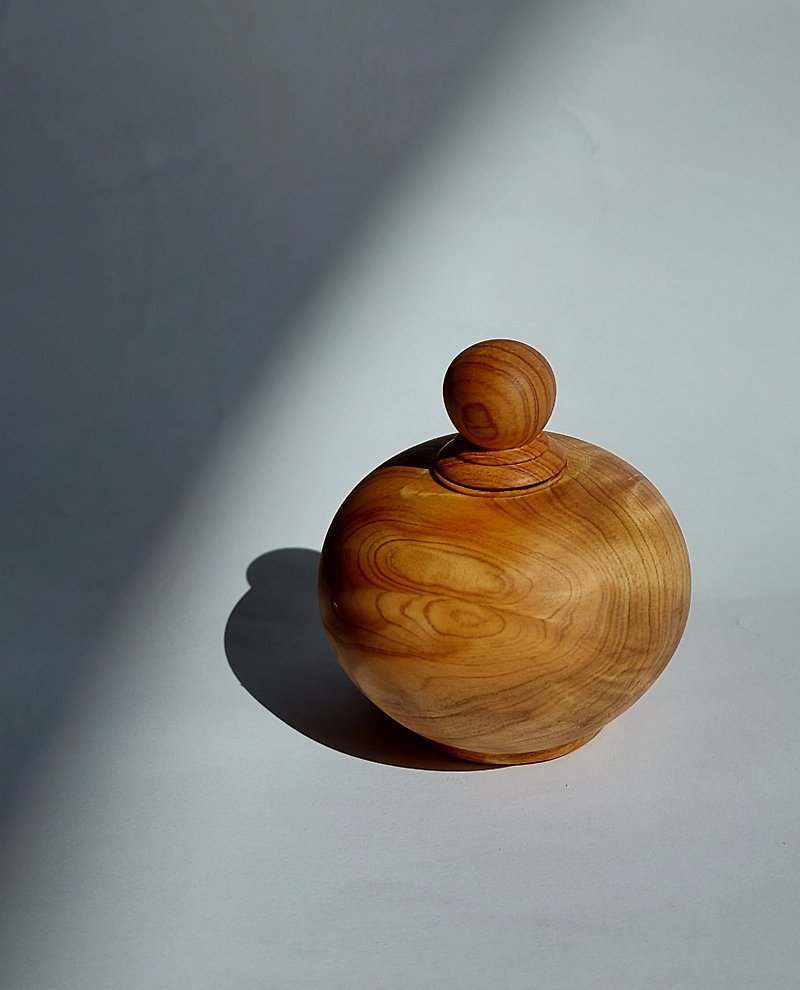 【Cypress Treasure Bowl】Taiwan Cypress, for good luck, home and office ornaments, - Items for Display - Wood 
