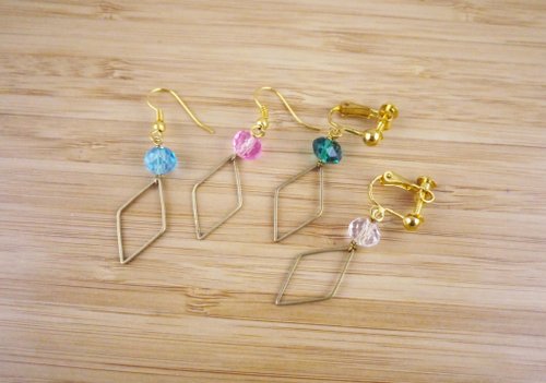 美人魚手創藝術 Sea Maidens Jewelry 【繽紛糖果】 手工耳環