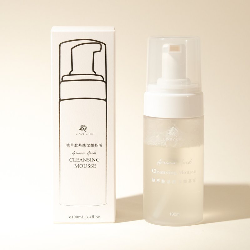植萃胺基酸洗顏慕斯 - 潔面/卸妝 - 濃縮/萃取物 銀色