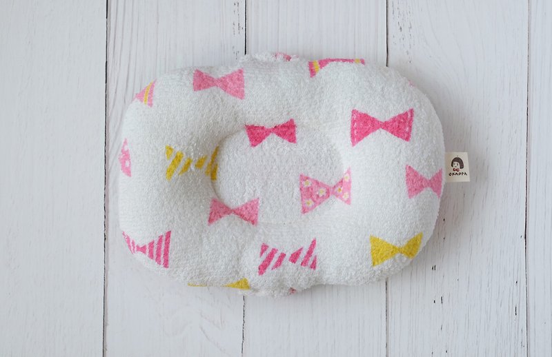 Bowknot Towel Fabric Hand Pillow Breastfeeding Pillow Lunch Pillow Mid-Year Ceremony - Other - Cotton & Hemp Pink