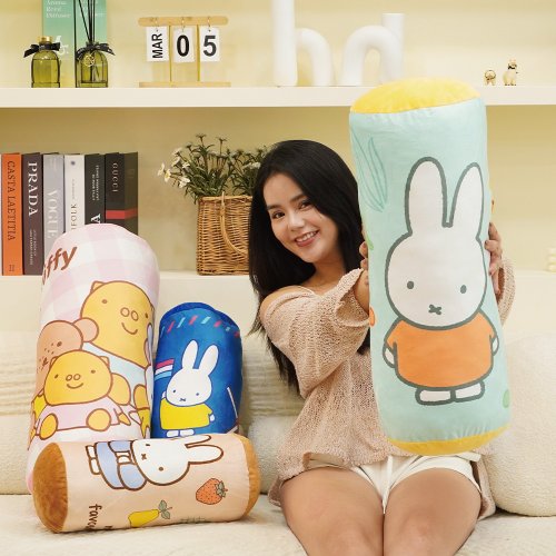 我適文創 【MIFFY】圓筒抱枕 長型抱枕 抱枕
