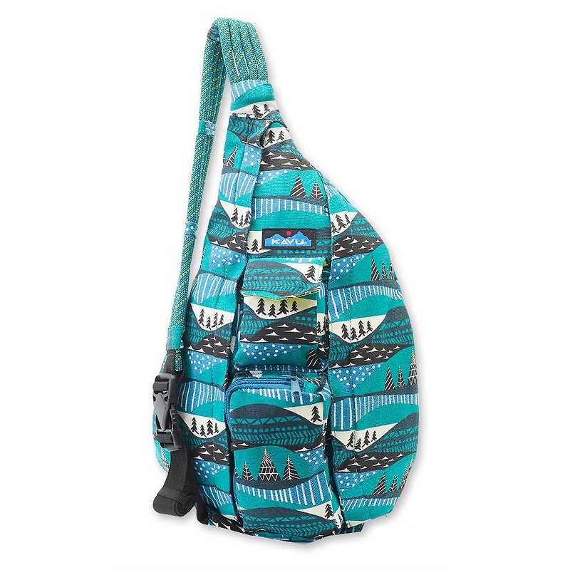 【西雅圖 KAVU】Rope Bag 休閒肩背包 冬日景色 #923 - 側背包/斜背包 - 其他材質 