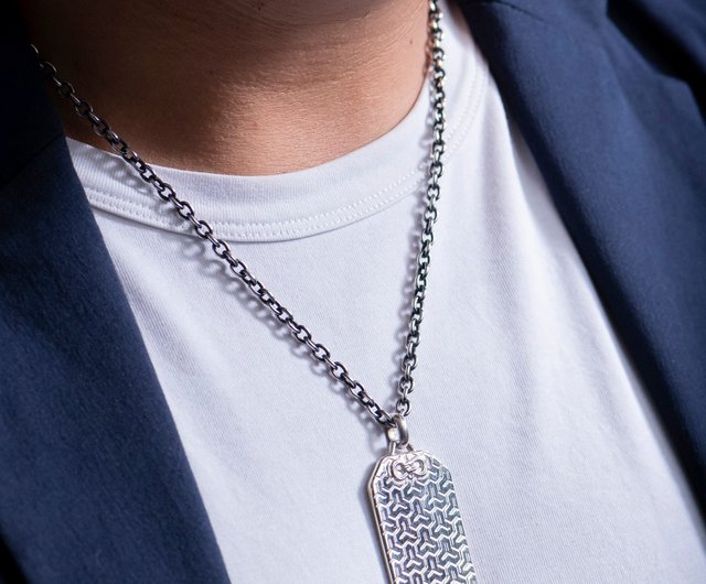 アクセサリー KREVA OMAMORI DOG TAG Omamori Dog Tag – Large Bishamon Kikkō - Shop k-1asano Necklaces