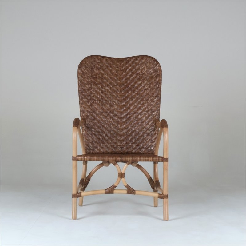 Rattan chair-high back-Nordic rattan chair/indoor chair/Indoor - Chairs & Sofas - Other Materials 