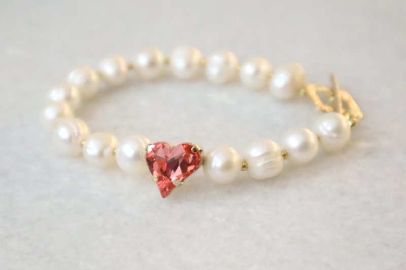 Diana~Purity Series Natural Pearl Crystal Bracelet~Customized Gift Recommendation - สร้อยข้อมือ - ไข่มุก ขาว