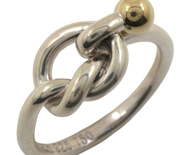 日本直送】ティファニー TIFFANY&Co. ラブノット 8号 リング・指輪