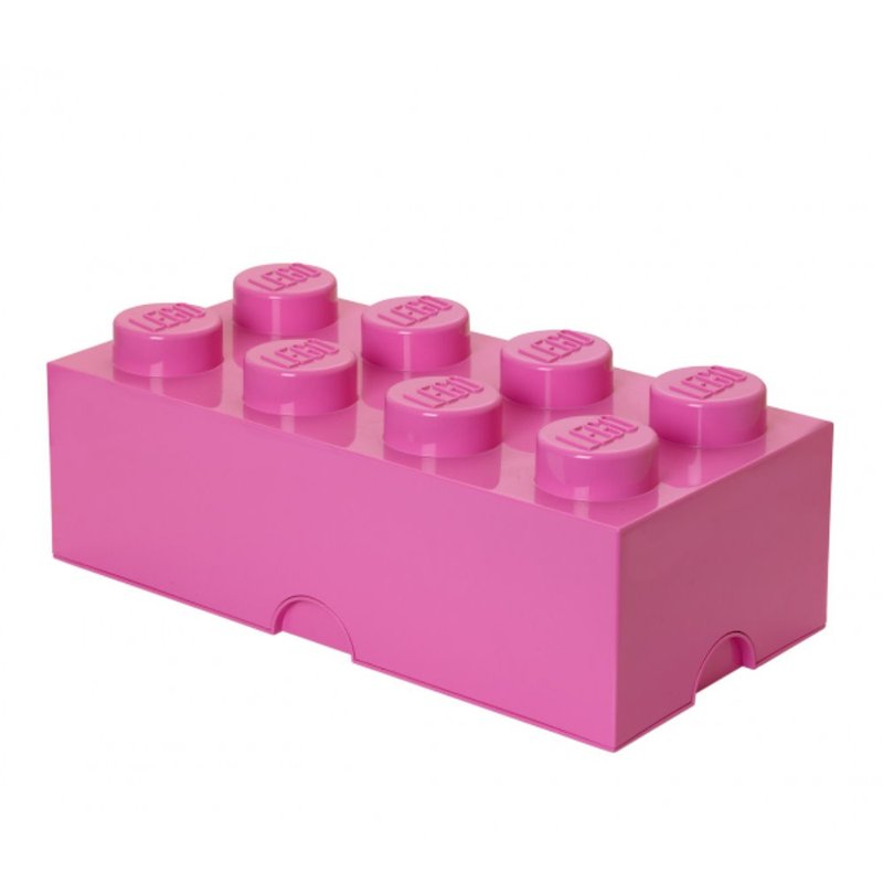 Room Copenhagen 樂高 LEGO 8凸收納盒-粉色(40040639) - 居家收納/收納盒/儲物盒 - 其他材質 