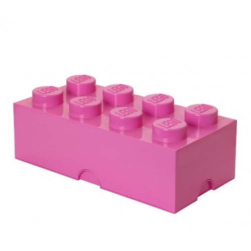Room Copenhagen 台灣代理（昱瑒） Room Copenhagen 樂高 LEGO 8凸收納盒-粉色(40040639)