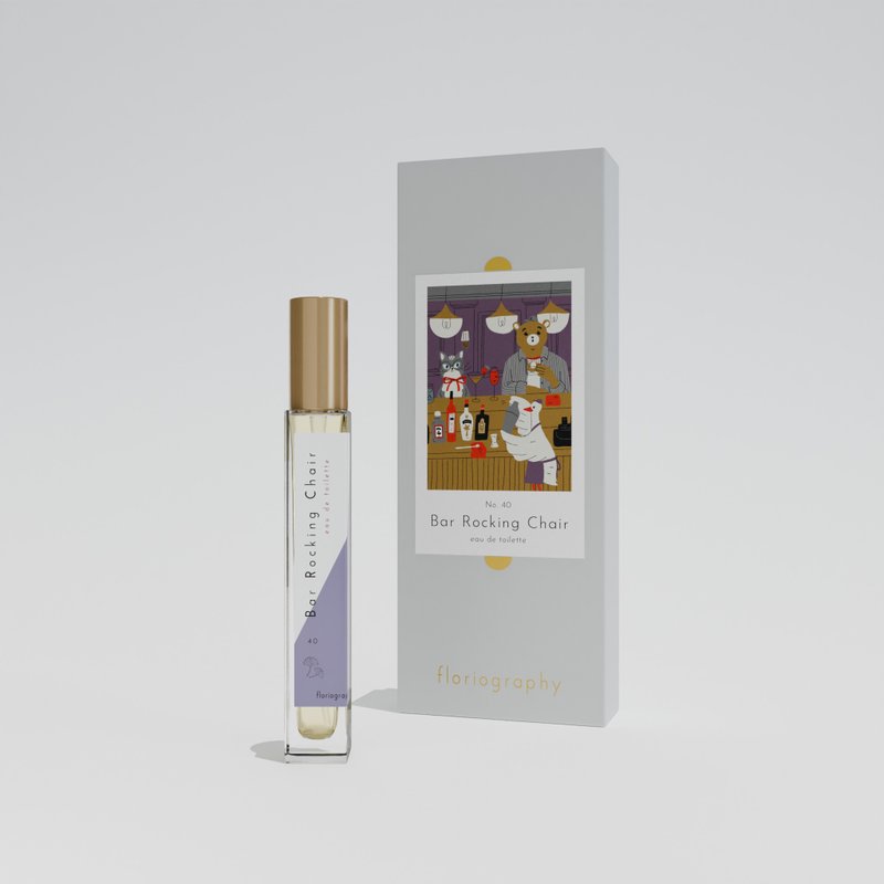 No. 40 Bar Rocking Chair Perfume | Cocktail | Toffee | Strawberry | Cognac - น้ำหอม - วัสดุอื่นๆ 