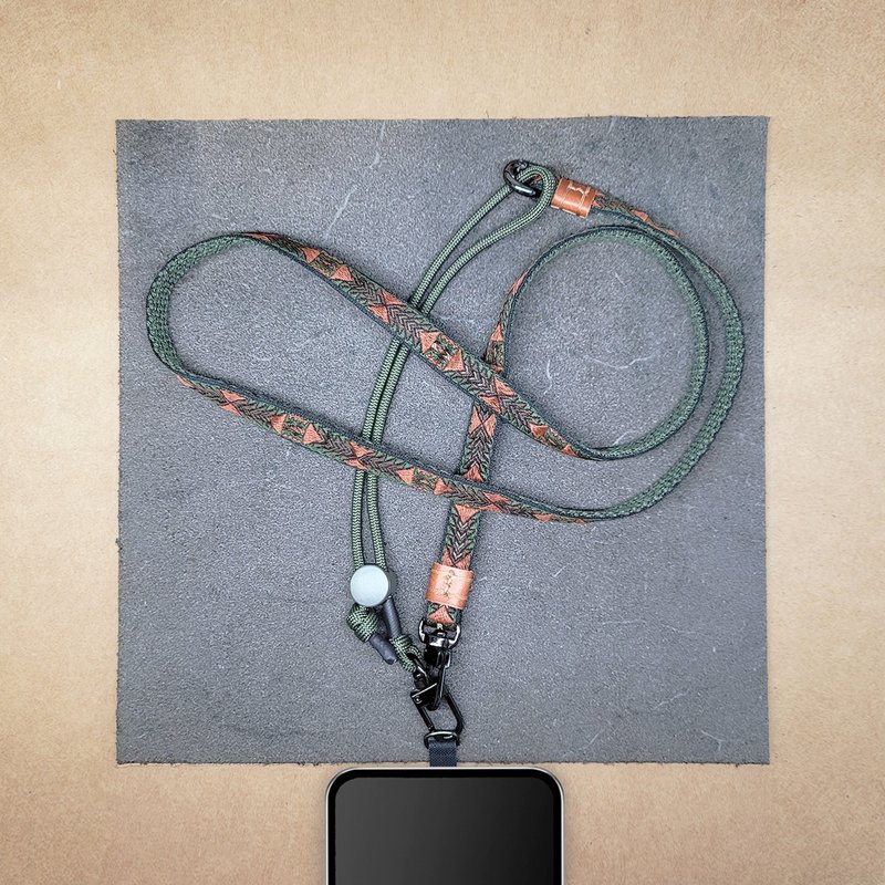 Phone Strap/Universal Strap/Detachable Strap - Lanyards & Straps - Other Man-Made Fibers Green