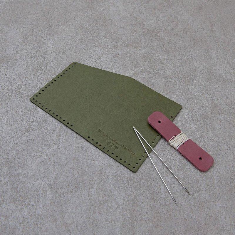 口袋名片夾 線上教學 含材料包 - 皮件/皮革 - 真皮 多色