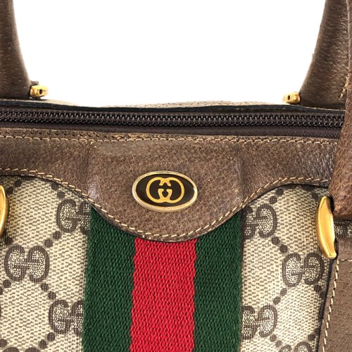 専用✨極美品✨GUCCI シェリーライン GG ボストンバッグ ハンド ブラウン ✨極美品✨GUCCI シェリーライン GG レザー ブラウン ボストン