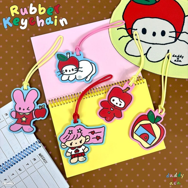 DADDY X ACUTE | A Cute Rubber Tag - 行李吊牌 - 其他材質 
