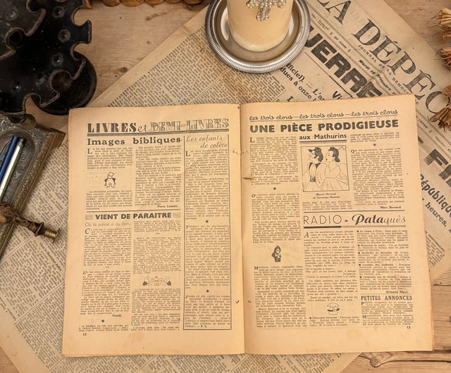 30921-ル・クルー・ジャーナル、フランスの新聞、1946年3月1日