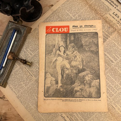 30921-ル・クルー・ジャーナル、フランスの新聞、1946年3月1日