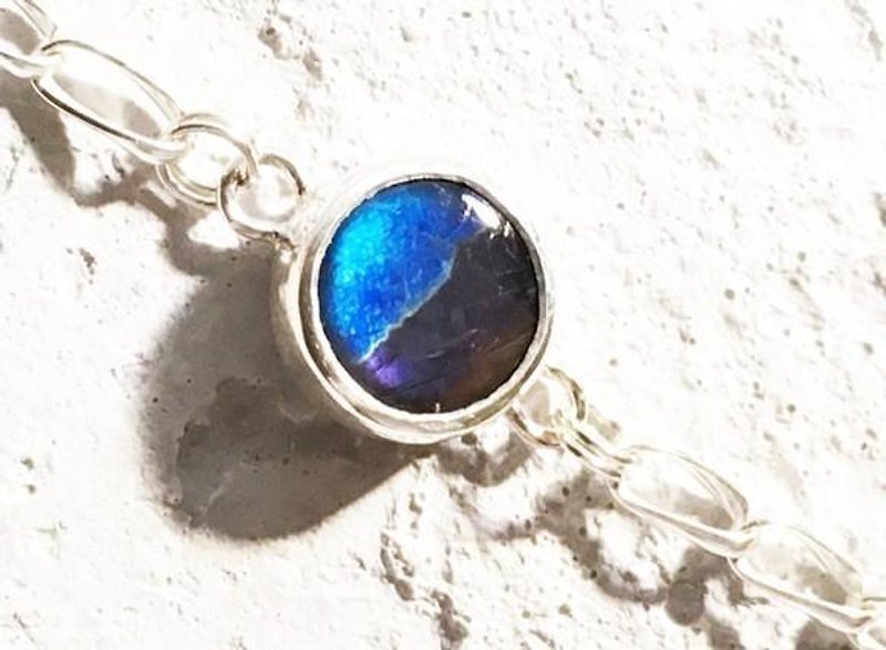 ◇ Finnish Gemstone ◇ Spectrum light (Spectro light) SV bracelet - Bracelets - Gemstone Blue