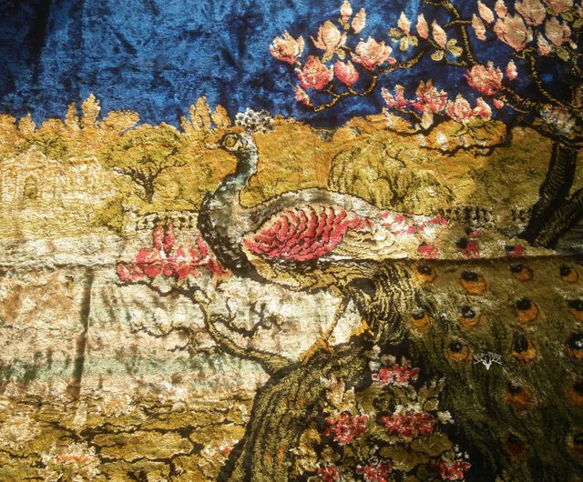 Peacock tapestry online