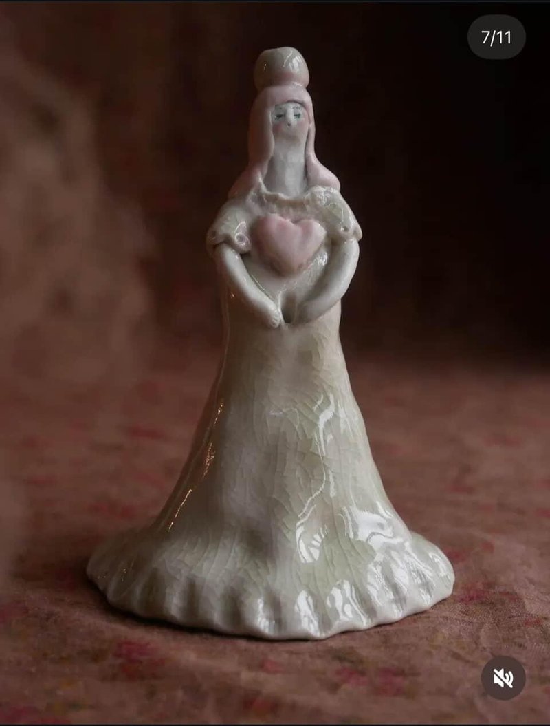 客訂 陶偶兩件 - 公仔/玩偶 - 陶 