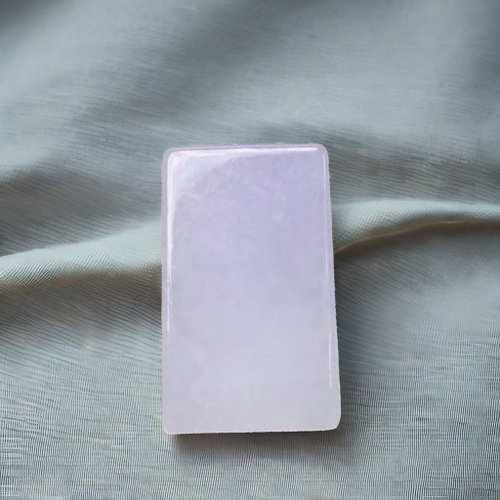 瓔珞翡翠 紫羅蘭無事牌| 天然緬甸玉A貨翡翠 |送禮