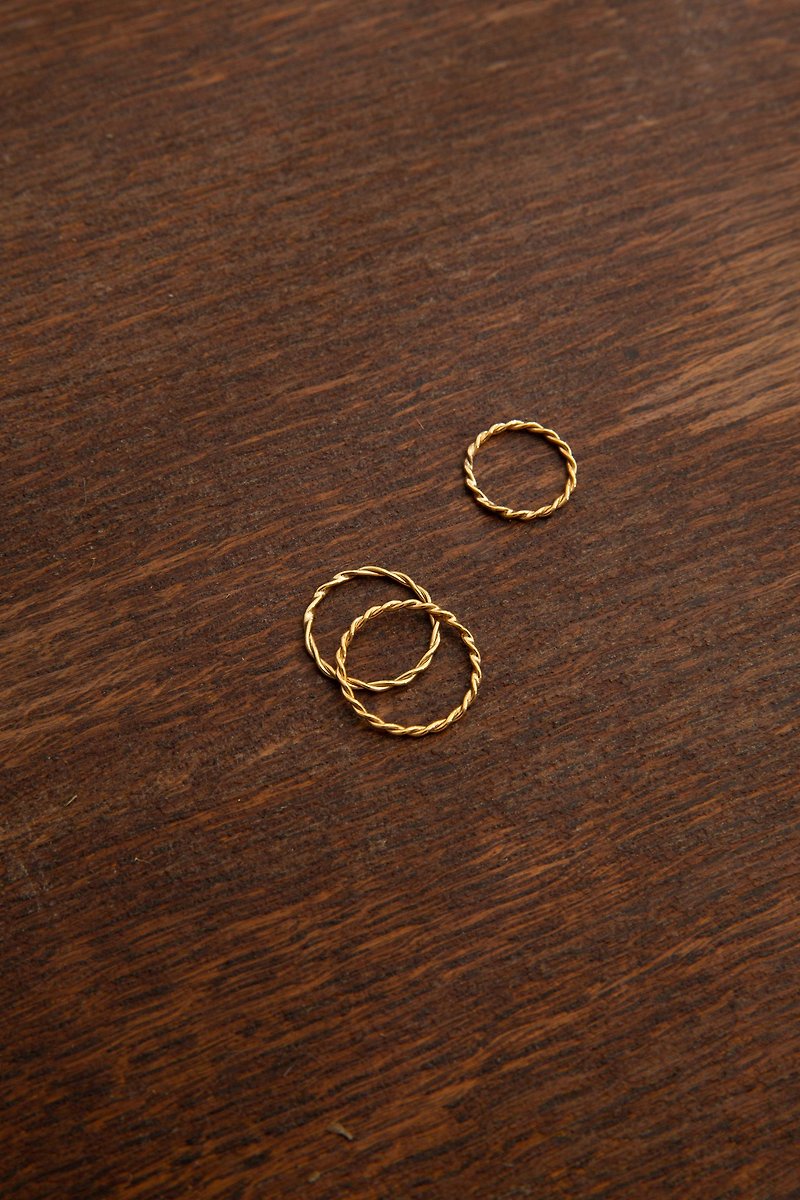Vine Ring - General Rings - Copper & Brass Gold