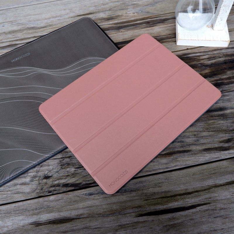 Lucid+Folio | Shock Resistant Folio Case w/Apple Pencil Slot for iPad Air 2019 - Tablet & Laptop Cases - Plastic Pink