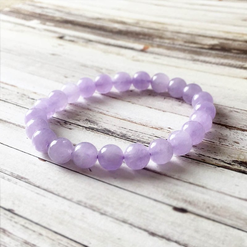 | Classic Series|Lavender Amethyst (Bracelet x Bracelet x Handmade x Customization.) - Bracelets - Gemstone Purple