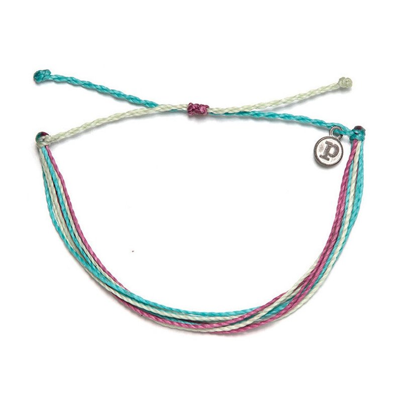 Pura Vida Original Colorful Basic Lucky Bracelet Natural Vibes - Bracelets - Waterproof Material Green